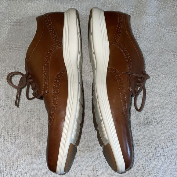 Cole Haan Grand O’s Men’s Casual Wingtips Size 13 M Brown Leather Athleisure main image 4